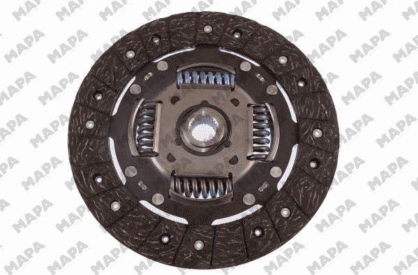 Mapa 015215600 - Комплект сцепления www.autospares.lv