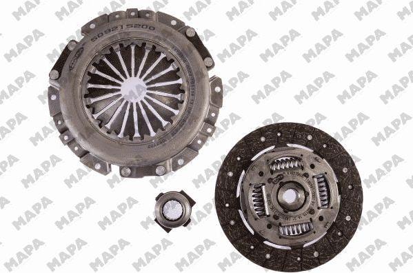 Mapa 015215600 - Clutch Kit www.autospares.lv