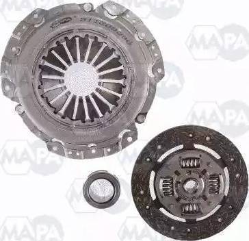 Valeo DWK-004 - Комплект сцепления www.autospares.lv