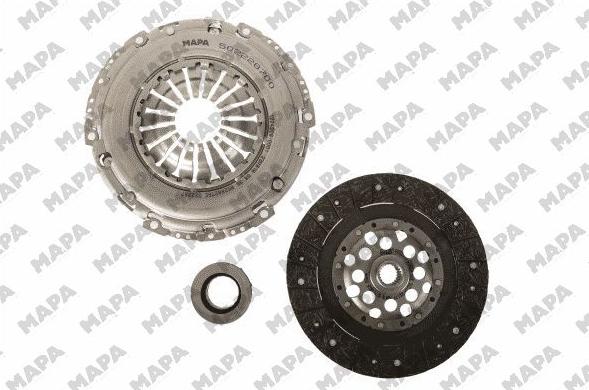 Mapa 010228200 - Clutch Kit www.autospares.lv