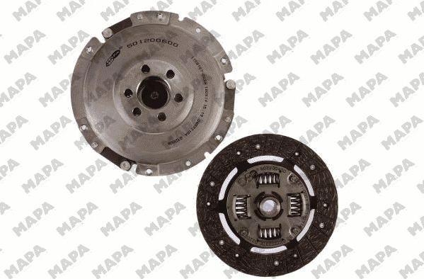 Mapa 013200609 - Clutch Kit www.autospares.lv