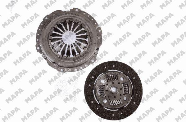 Mapa 012200609 - Clutch Kit www.autospares.lv