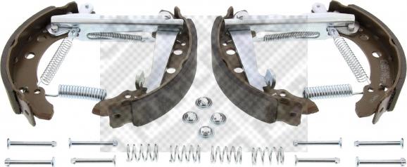 Mapco 9857/1 - Brake Shoe Set www.autospares.lv