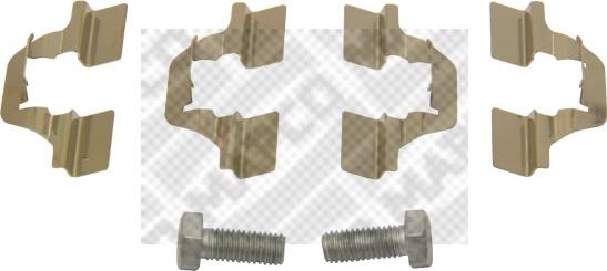 Mapco 9311 - Accessory Kit for disc brake Pads www.autospares.lv