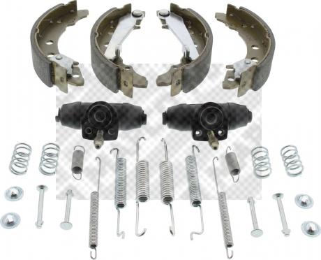 Mapco 9755 - Brake Shoe Set www.autospares.lv