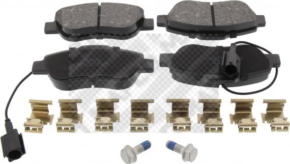 Mapco 6906 - Brake Pad Set, disc brake www.autospares.lv