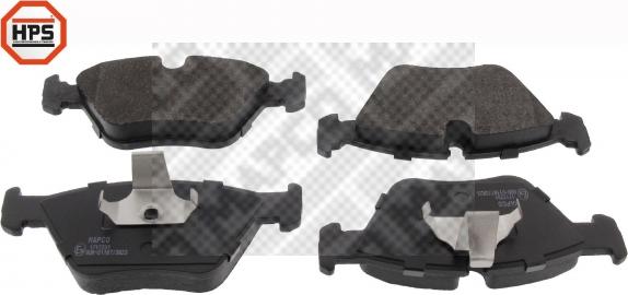 Mapco 6932HPS - Brake Pad Set, disc brake www.autospares.lv