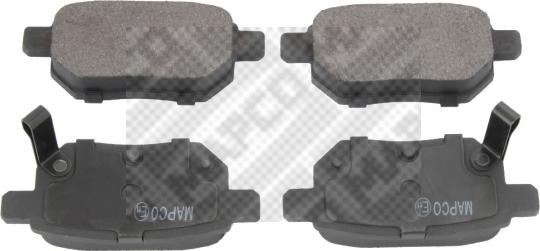 Mapco 6927 - Brake Pad Set, disc brake www.autospares.lv