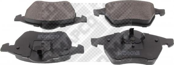 Mapco 6491 - Brake Pad Set, disc brake www.autospares.lv