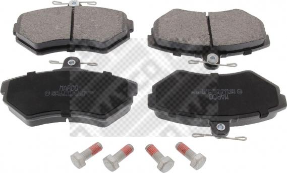 Mapco 6465/1 - Brake Pad Set, disc brake www.autospares.lv