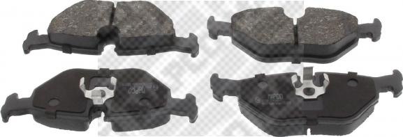 Mapco 6581 - Brake Pad Set, disc brake www.autospares.lv