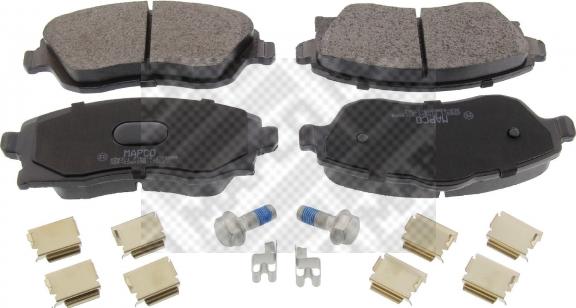 Mapco 6583/1 - Brake Pad Set, disc brake www.autospares.lv