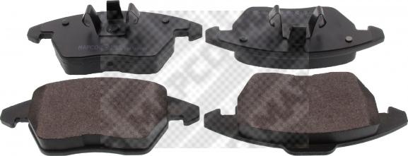 Mapco 6695/1 - Brake Pad Set, disc brake www.autospares.lv