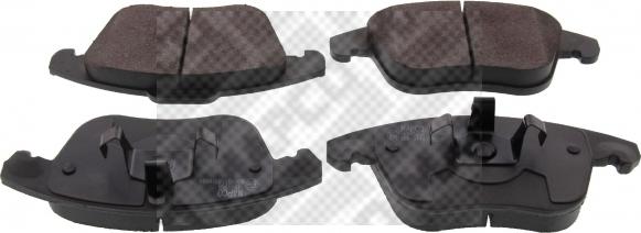 Mapco 6613 - Brake Pad Set, disc brake www.autospares.lv