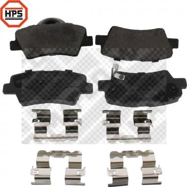 Mapco 6620HPS - Brake Pad Set, disc brake www.autospares.lv