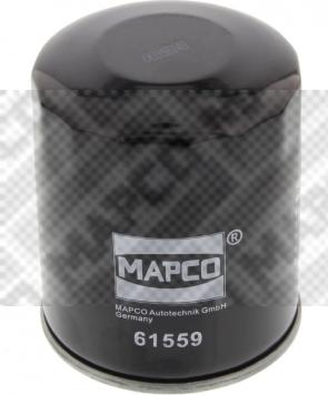 Mapco 61559 - Eļļas filtrs www.autospares.lv