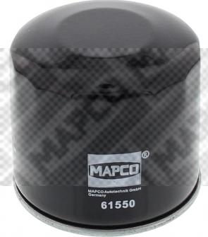 Mapco 61550 - Масляный фильтр www.autospares.lv