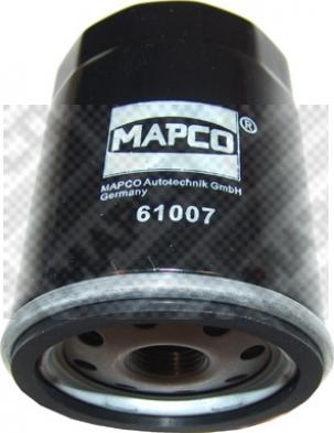 Mapco 61007 - Масляный фильтр www.autospares.lv