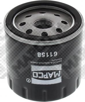 Mapco 61158 - Oil Filter www.autospares.lv