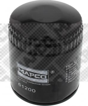 Mapco 61200 - Масляный фильтр www.autospares.lv