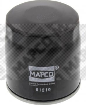 Mapco 61219 - Eļļas filtrs www.autospares.lv