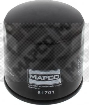 Mapco 61701 - Eļļas filtrs www.autospares.lv