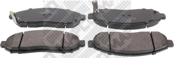 Mapco 6868 - Brake Pad Set, disc brake www.autospares.lv