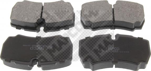 Mapco 6867 - Brake Pad Set, disc brake www.autospares.lv