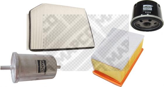 Mapco 68109 - Filter Set www.autospares.lv