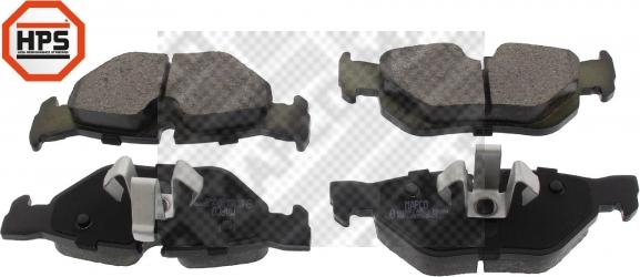 Mapco 6813HPS - Brake Pad Set, disc brake www.autospares.lv