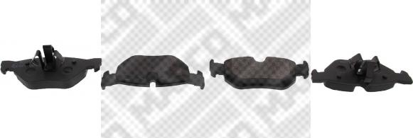 Mapco 6813 - Brake Pad Set, disc brake www.autospares.lv