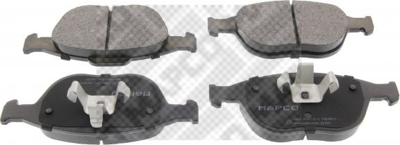 Mapco 6823 - Brake Pad Set, disc brake www.autospares.lv