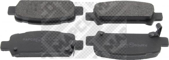 Mapco 6874 - Brake Pad Set, disc brake www.autospares.lv