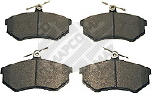 Mapco 6390 - Brake Pad Set, disc brake www.autospares.lv