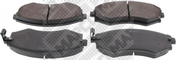 Mapco 6346 - Brake Pad Set, disc brake www.autospares.lv