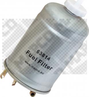 Mapco 63814 - Fuel filter www.autospares.lv