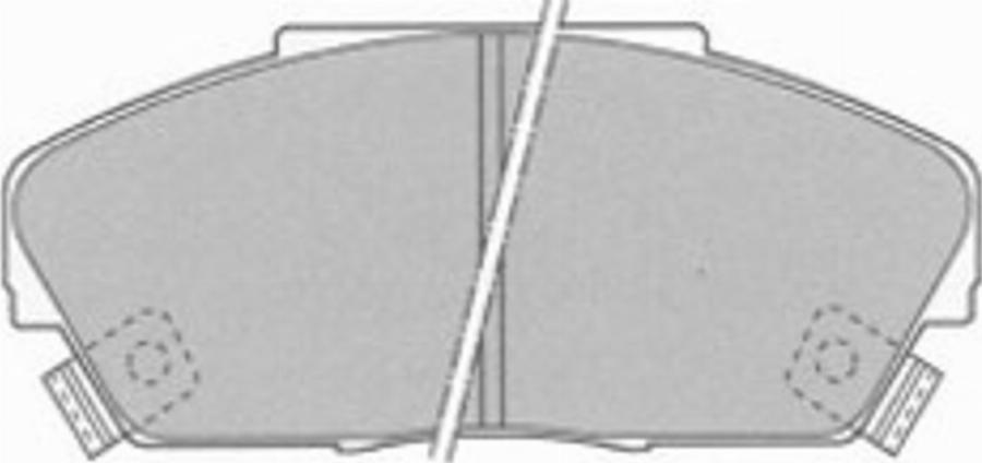 Mapco 6328 - Brake Pad Set, disc brake www.autospares.lv