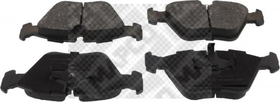 Mapco 6291 - Brake Pad Set, disc brake www.autospares.lv