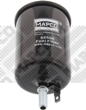 Mapco 62506 - Degvielas filtrs www.autospares.lv