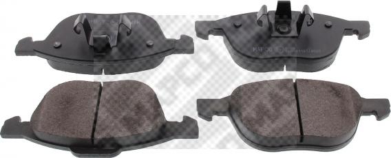 Mapco 6709 - Brake Pad Set, disc brake www.autospares.lv