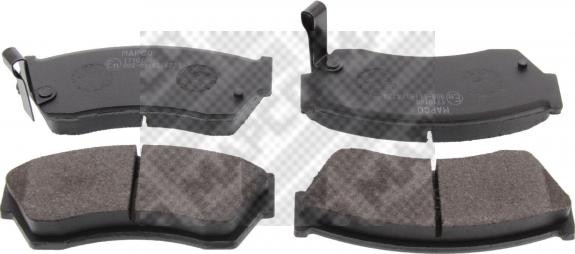 Mapco 6786 - Brake Pad Set, disc brake www.autospares.lv