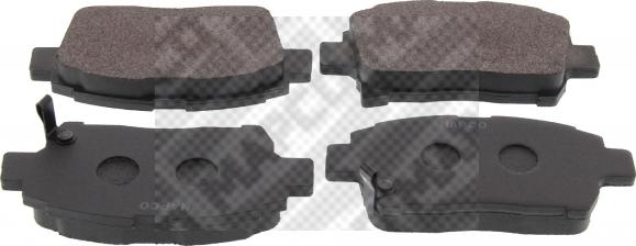 Mapco 6788 - Brake Pad Set, disc brake www.autospares.lv