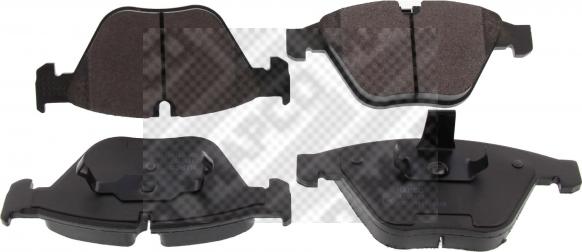 Mapco 6720 - Brake Pad Set, disc brake www.autospares.lv