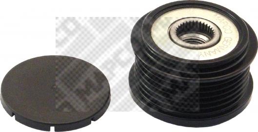 Mapco 14308 - Pulley, alternator, freewheel clutch www.autospares.lv