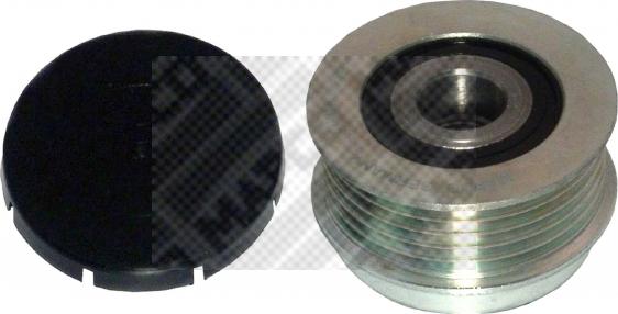 Mapco 14701 - Pulley, alternator, freewheel clutch www.autospares.lv