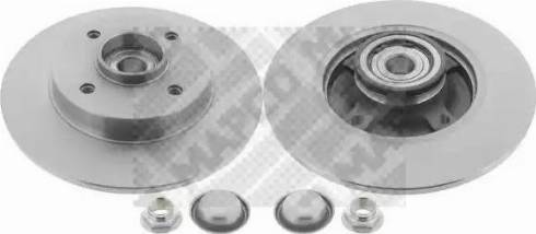 Mapco 15329/2 - Brake Disc www.autospares.lv