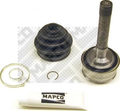 Mapco 16564 - Шарнирный комплект, ШРУС, приводной вал www.autospares.lv