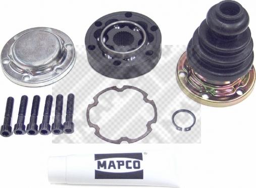 Mapco 16843 - Шарнирный комплект, ШРУС, приводной вал www.autospares.lv