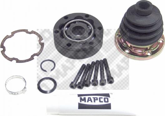 Mapco 16837 - Шарнирный комплект, ШРУС, приводной вал www.autospares.lv