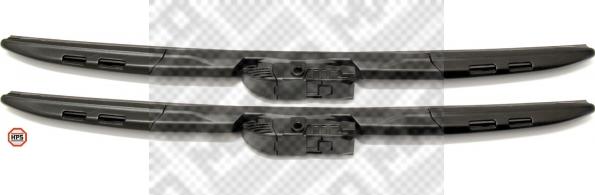 Mapco 104350/2HPS - Wiper Blade www.autospares.lv